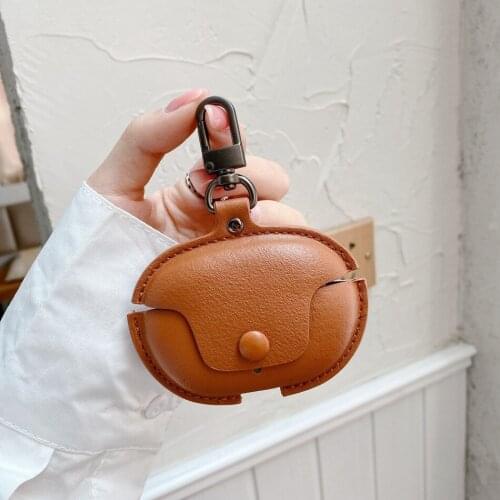 Luxury Vintage Leather Cover For Beats Studio Buds Wireless Earphone Case For Beats StudioBuds Protect Accessories Case