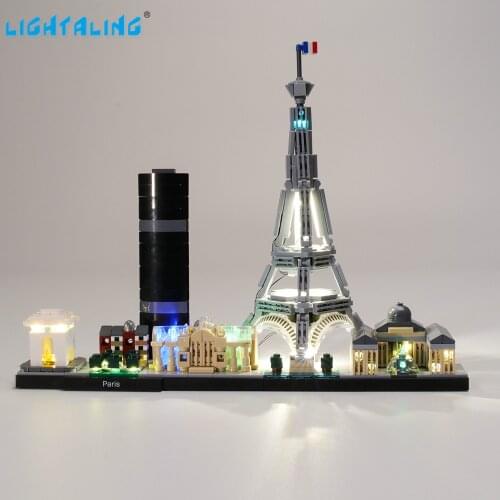Lightaling Led Light Kit For 21044 Architecture Paris Compatible With 17015