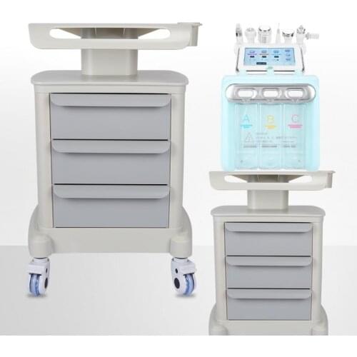 Salon Spa Use Trolley Cart Shelf Space Saving 3 Tiers Storage Cart Original Assembled Stand Holder