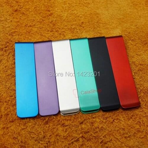 6 pcs / Lot Slim Stainless Steel Money Clip Wallet Pocket Cash Credit
