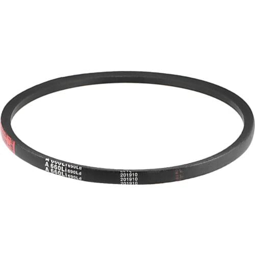 Uxcell A660/A26 V-Belts 26" Inner Girth, A-Section Rubber Drive Belt