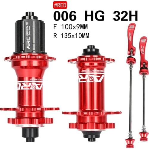 Bicycle Hubs Sealed Bearing MTB Mountain Bike Hubs Quick Release set 28 32 36 Holes Disc Brake QR 4 Bearings 4 Pawls Hub 32H