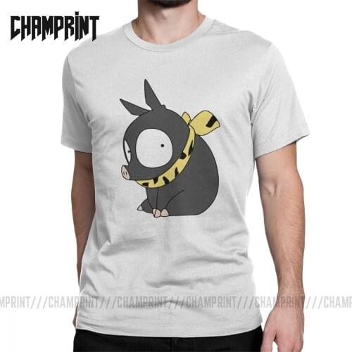 Vintage P Chan Ranma 12 T-Shirt Men100% Cotton T Shirt Manga Akane P Chan Ryoga Rumiko Martial Pig Cute Panda Short Sleeve Tees