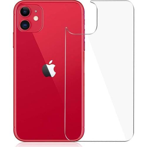 Full Cover Back Protector Glass on the For iPhone 11 Pro Max XR Back Protective Tempered Glass For iPhone Xs Max X 11 Back Film