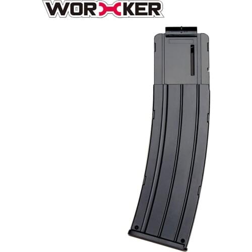 Worker 22 Bullets AK Model Curve Soft Bullet Clip Ammo Cartridge Dart Clip for Nerf Cartridge Holder Magazine Clip Toy Gun Accs