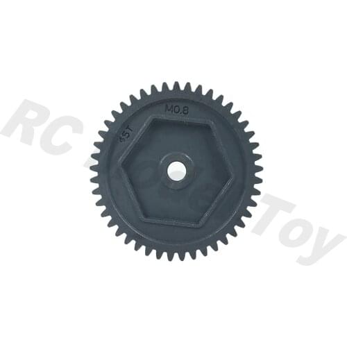 1:10 Harden Steel Spur Gear 45T 0.8M 32P #8053 Motor Pinion Gear 11T for 1/10 RC Crawler Car Traxxas TRX-4 TRX6 TRX4