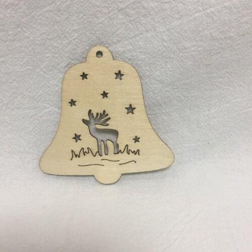 20pcs new wood christmas tree decorations christmas hanging pendant