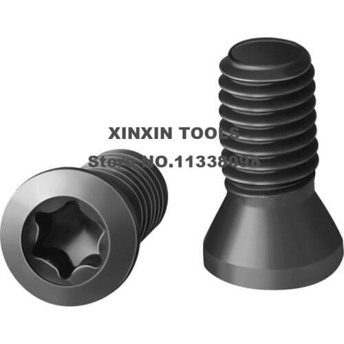 50pcs of Screws,Torx screws for CNC Tool ,2.5*6 / 2.5*8 / 3*8 / 3.5*10 / 4*10 , Turning Tool Spare Screw