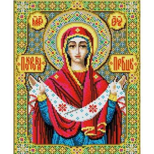 DIY Diamond Painting Full Square Women Religion Icons Diamond Embroidery Picture of Resin Cross Stitch Home Decoration Z3709