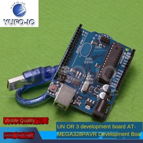 Free Ship 3pcs Uno R3 Development Board ATmega328P AVR Development Board