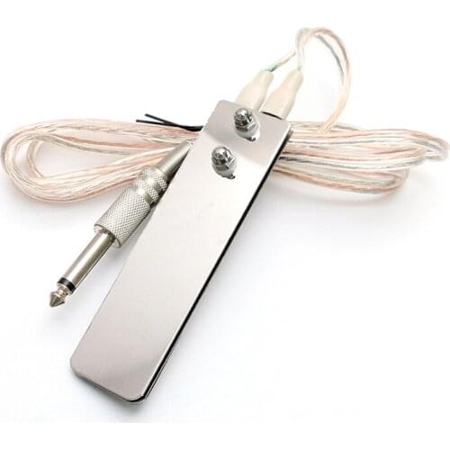 2pcs Tattoo Machine Footswitch Foot Switch Pedal Controller For Power Machine Gun Tattoo Footswitch Control Tattoo Power Supply