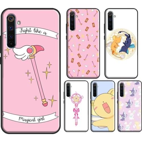 Cardcaptor Sakura Case For OnePlus Nord 7 8 Pro Realme 6 Pro 7 C3 XT X7 For OPPO Find X2 Reno 4 Pro Cover