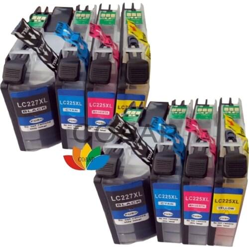 8 XL Ink for Compatible Brother LC225 LC227 DCP-J4120 MFC-J4420DW J4620DW J4625DW J5320DW J5620DW J5625DW J5720DW
