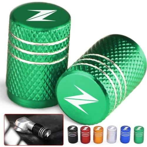 For Kawasaki Z1000 Z900 Z800 Z750 Z650 Z400 Z300 Z250 Z100 Motorcycle Wheel Tyre Tire Air Aluminum Alloy Valve Caps Stem Cover