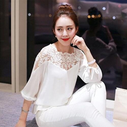 ETOSELL Black And White Blouses