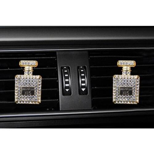 Inlay Water drill Perfume bottle car Air conditioning outlet perfume car perfume car interior accessories car fragrance