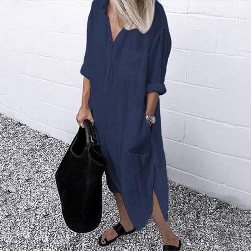 HQFZO Fashionable Shirt Dresses