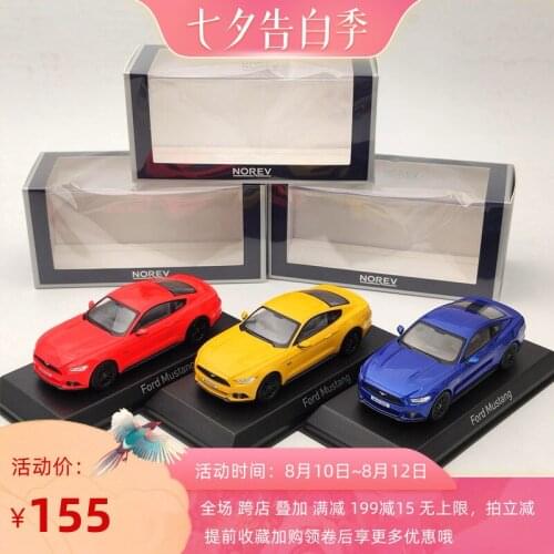 Norev 1:43 Ford GT Diecast Collection of Simulation Alloy Car Model Children Toys