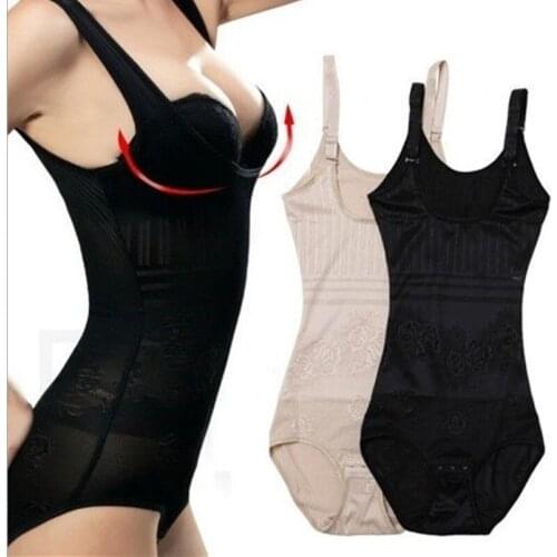 Richkeda Store New 2021 Women Shaper Corrective Underwear Slimming Underwear Waist Trainer Body Shaper Corset Shapewear
