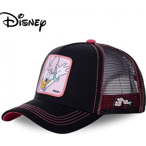 Disney Daisy Net Hat Summer Baseball Cap Women Men Mesh Snapback Cartoon