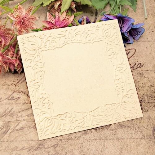 HOT plastic clock template peacock lace craft card making paper card album wedding decoration Embossing folders