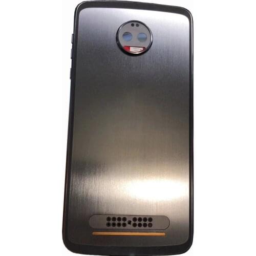 Metal Battery Housing Door Replacement For Motorola Moto Z2 Force With Side buttons Back Cover For Moto z Force Edition 2nd gen