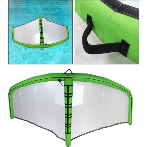 Inflatable Surfing Kiteboard Handheld E-Surf Water Snow Flying Wing Kite Surfboard for Outdoor Water Sports Board Sports Surfing