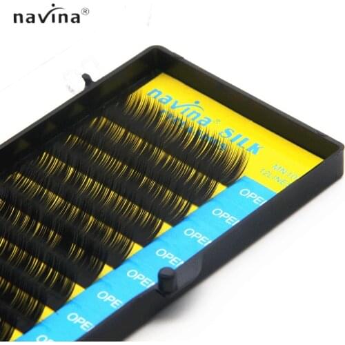 NAVINA maquiagem Individual Eyelashes Natural False Eye Lashes Mink Eyelash Extension Cilios Posticos Faux Cils Fake Lashes