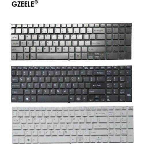 NEW English laptop Keyboard for Sony VAIO SVF15 SVF152 SVF153 SVF154 9Z.NAEBQ.00R SVF15N17CXB AEHK97001103A
