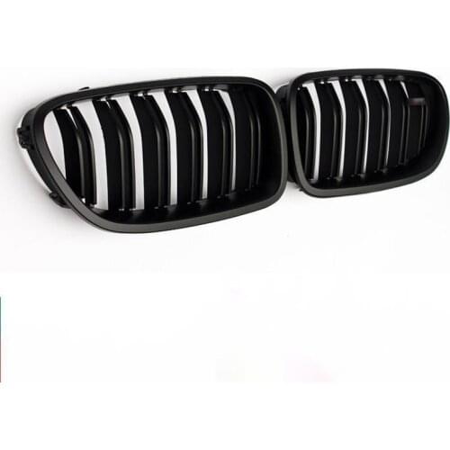 It Is Suitable For BMW 5 Series F10f18 Refitting Double Line Bright Black Matte Black Medium Net 520530 Refitting Medium Net