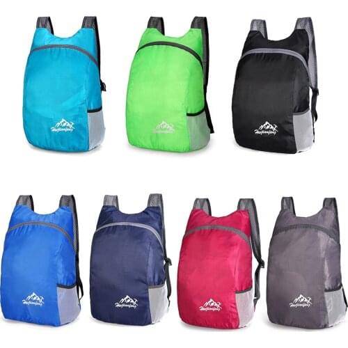 Lightweight Backpack Foldable Outdoor Travel Waterproof Daypack Sports Climbing Camping Hiking Pack Cycyling Bag for Men Women