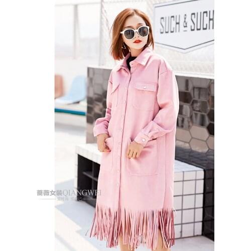 SuperAen Women's Suede Jackets