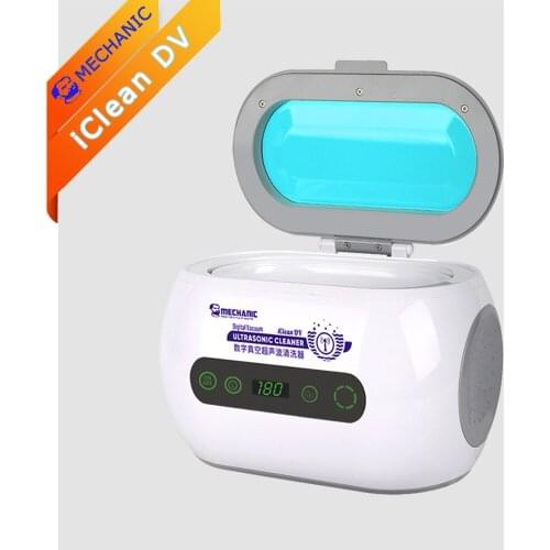 Ultrasonic Cleaner MECHANIC iClean DV Digital Vacuum CNC 360℃ Glasses Jewelry Motherboard Decontamination Degassing Cleaning