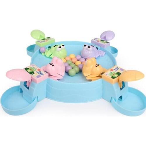 Funny Frog Eating Beans Board Games Toys For Children Interactive Desk Table Game Family Game Educational Toys Kid Gifts
