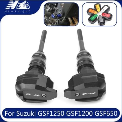 For Suzuki GSF1250 GSF1200 GSF650 Motorcycle Falling Protection Frame Slider Fairing Guard Anti Crash Pad Protector Accessories