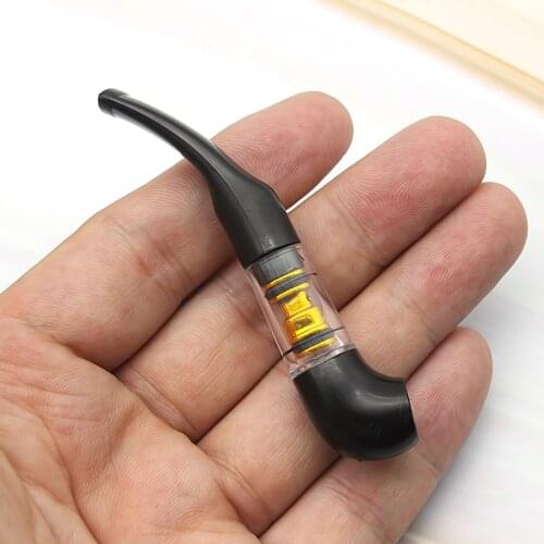 2PC Mini Cycle Filter Smoke Pipes Cigarette Pipes Tobacco Pipe Standard Smoking Pipe Mouthpiece Cleaning Cigarette Holder