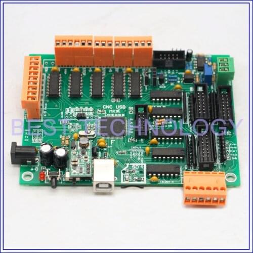 3 Axis 4 Axis 5 Axis Multi-axis USB CNC Controller CNC USB Interface Board DIY MK2 100kHz multifunctional control board