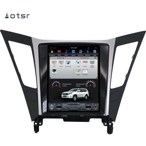 AOTSR 1din Android 9 Car Radio For Hyundai Sonata 8 2012 - 2014 GPS Navigation PX6 CarPlay IPS AutoRadio Car Multimedia Player