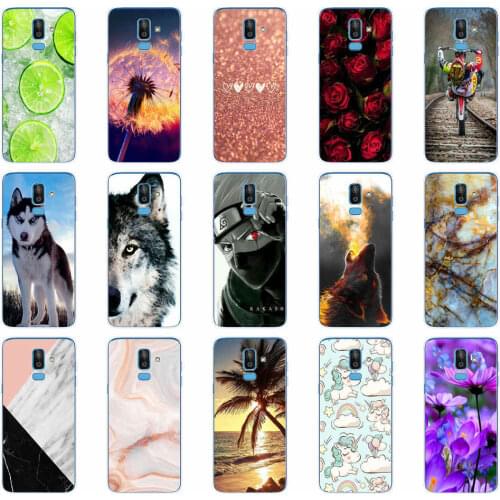 Case for Samsung Galaxy J8 2018 soft silicone back Cover for Samsung Galaxy J8 2018 j810 Funda for Samsung J8 2018 capa Cases