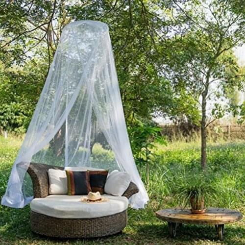 Elegant Dome Mosquito Repellent Insect Reject Blue, Pink, White Mosquito Solid Bed None Net Round