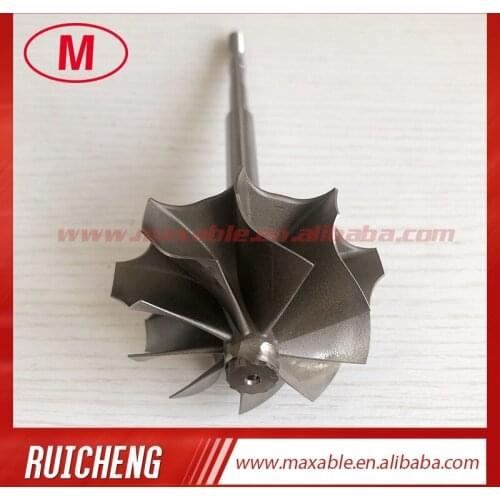 K26 54.55x64.4mm 9 blades 145.5mm shaft length Turbine wheel&shaft/turbo wheel