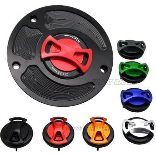 8 Colors Keyless Engraved Twist Off Motorcycle CNC Gas Cap Fuel Tank Cap For Honda CBR 600 F2 F3 F4 F4i 1991 - 2008