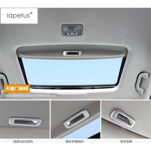 Matte Style ! Accessories For Honda CRV CR-V 2013 - 2016 Roof Window Handle Bowl Frame Decoration Molding Cover Kit Trim 1 Piece