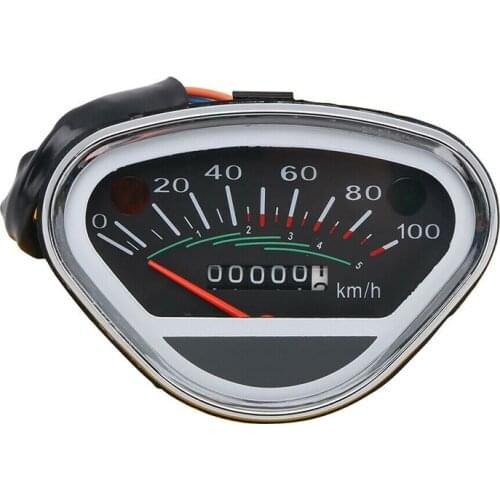 Motorcycle Speedometer 100Km/H Tachometer Odometer Instrument for Honda DAX 70