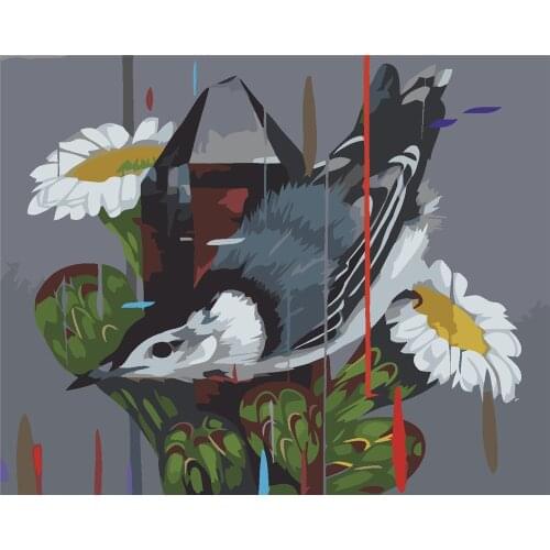 Sonorous Oil Painting By Number Set On Canvas 40x50cm No Frame Set Acrylic Paint For Adults Picture Drawing Color By Numbers