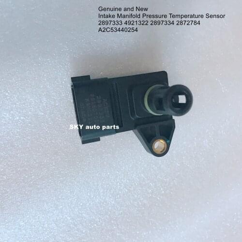 Genuine and New Intake Manifold Pressure Temperature Sensor 2897333 4921322 2897334 2872784 A2C53440254