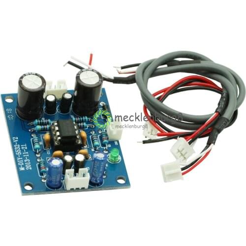 1PCS 12-35V NE5532 Preamplifier Preamp Board DC Single Power Supply NEW