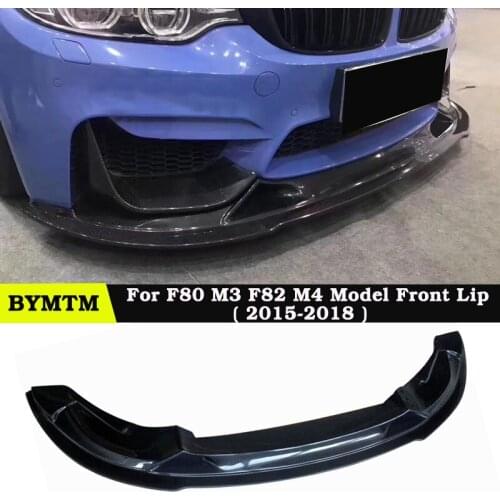R-Z Style Carbon fiber Bumper Front lip For BMW F80 M3 F82 M4