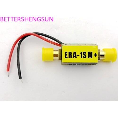 ERA-1 RF amplifier Low noise amplifier LNA Broadband 10M-8GHz Gain 12dB Good flatness