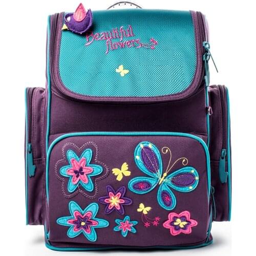 1003 Kids New Brand Quality Children School Backpacks For Girls Orthopedic School Bags Cartoon Primary School Backpack 5-8 years